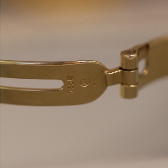 Cartier Santos Ronde yellow gold watch - Picture 15 of 16